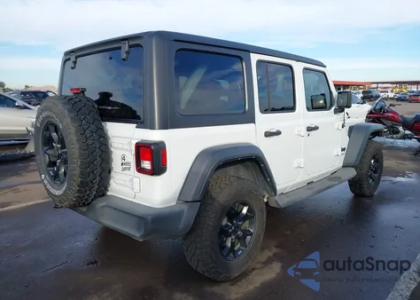 2021 Jeep Wrangler Unlimited Willys 4X4 from USA, damaged, VIN 1C4HJXDG3MW693021